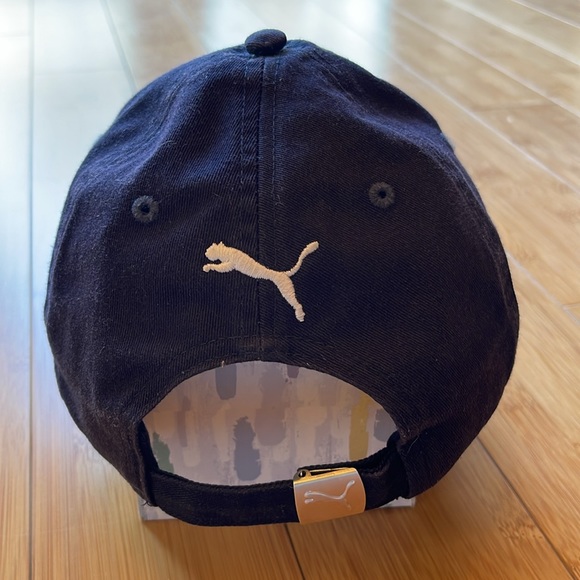 PUMA BALL CAP DARK BLUE ADJUSTABLE HEADBAND Puma Men's Baseball Cap - Picture 4 of 13